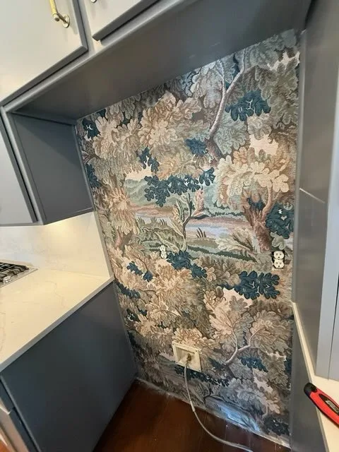 Wallpaper project in Little Village Chicago