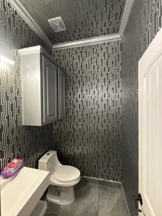 Wallpaper project in Portage Park Chicago